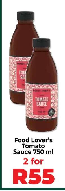 Food Lover’s Tomato Sauce 750 ml
