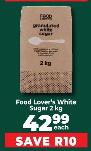 Food Lover's White Sugar 2 kg