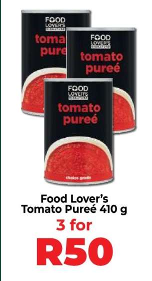 Food Lover’s Tomato Pureé 410 g