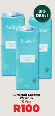ButtaNutt Coconut Water 1 L