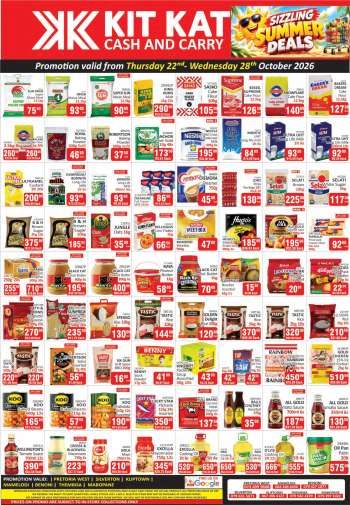 Kit Kat Cash & Carry catalogue  - 22/10/2026 - 28/10/2026.