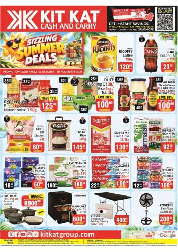 Kit Kat Cash & Carry catalogue  - 22/10/2026 - 18/11/2026.