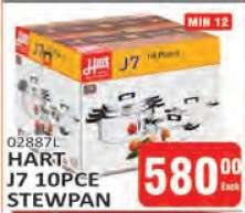 HART J7 10PCE STEWPAN