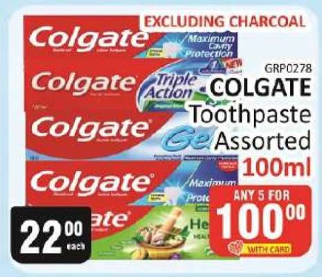 COLGATE Toothpaste Assorted