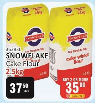SNOWFLAKE Cake Flour