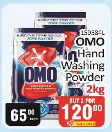 OMO Hand Washing Powder 2kg