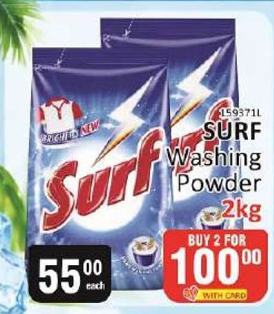 SURF WASHING POWDER