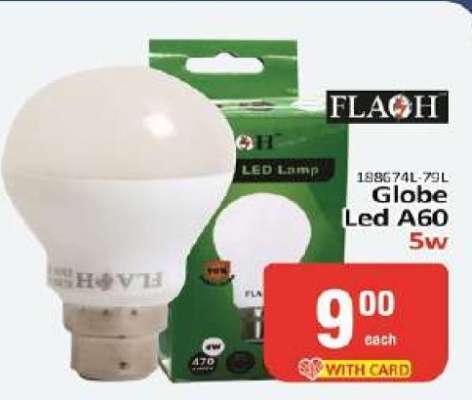Globe Led A60 5w