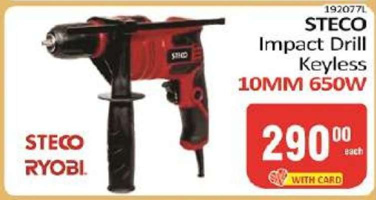 STECO Impact Drill Keyless