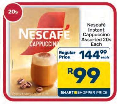 Nescafé Instant Cappuccino Assorted 20s
