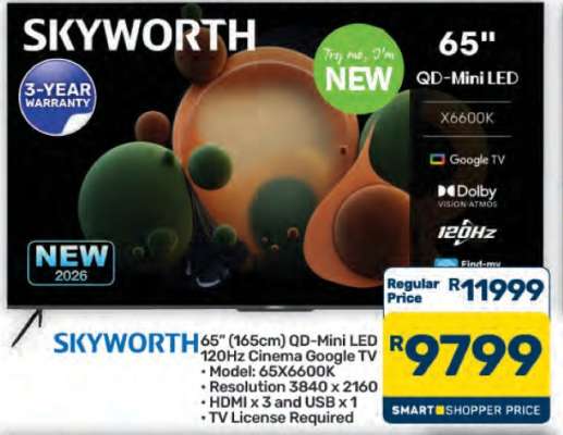 SKYWORTH 65" QD-Mini LED