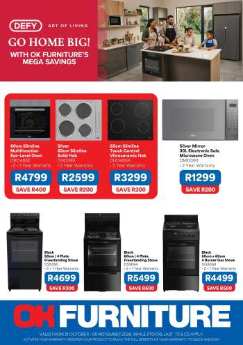 OK Furniture catalogue  - 21/10/2026 - 08/11/2026.