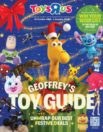 Toys R Us catalogue  - 22/10/2026 - 03/01/2027.
