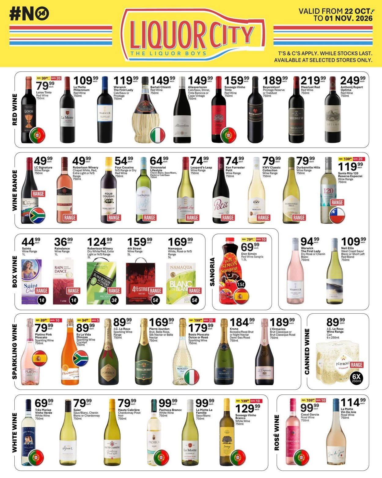 Liquor City specials - 22/10/2026 - 01/11/2026. Page 3