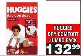 Huggies Dry Comfort Jumbo Pack