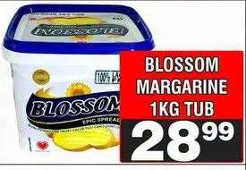 Blossom Margarine 1kg Tub