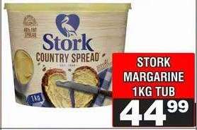 STORK MARGARINE 1KG TUB
