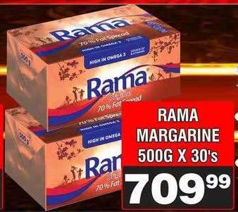 RAMA MARGARINE 500G X 30's