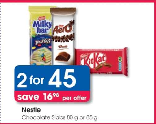 Nestle Chocolate Slabs