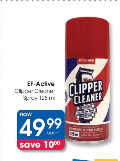 EF-Active Clipper Cleaner Spray 125 ml