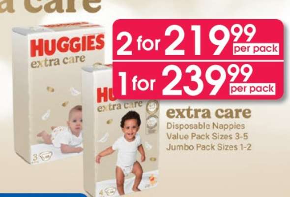 Huggies extra care