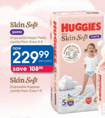 Huggies Gold Skin Soft Pants