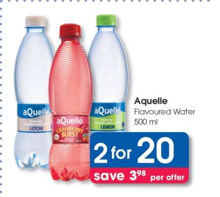 aQuelle Flavoured Water 500 ml