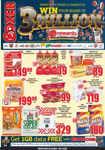Boxer catalogue  - 22/10/2026 - 28/10/2026.