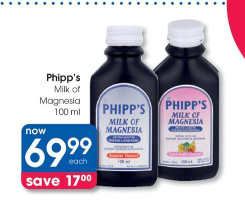 Phipp’s Milk of Magnesia 100 ml