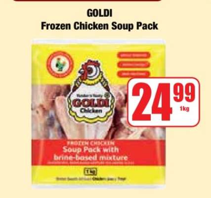 GOLDI FROZEN CHICKEN SOUP PACK