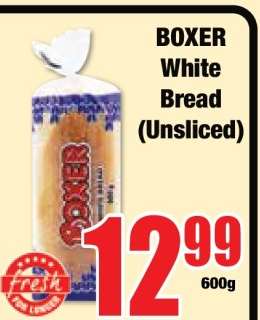 BOXER White Bread (Unsliced)