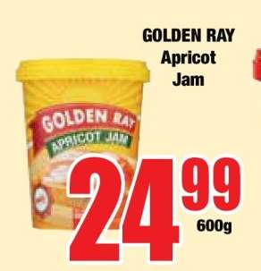 GOLDEN RAY Apricot Jam