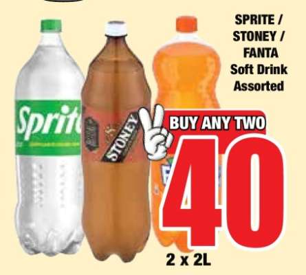SPRITE / STONEY / FANTA Soft Drink Assorted