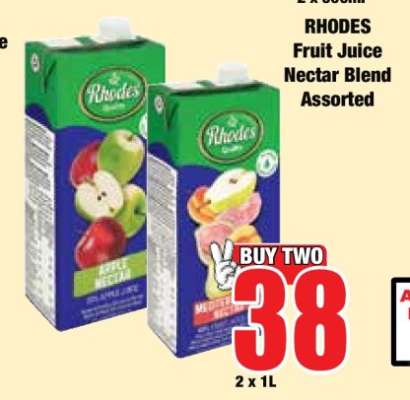 RHODES Fruit Juice Nectar Blend Assorted
