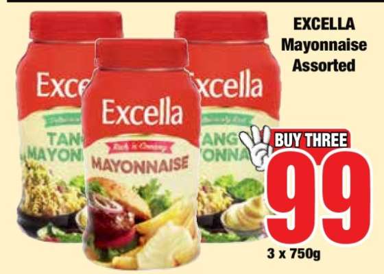 Excella Mayonnaise Assorted