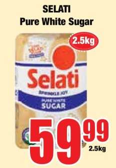 Selati Pure White Sugar