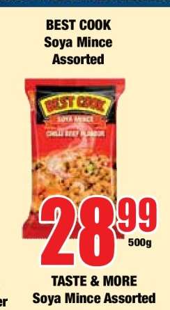 TASTE & MORE Soya Mince Assorted