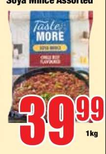 Soya Mince Assorted