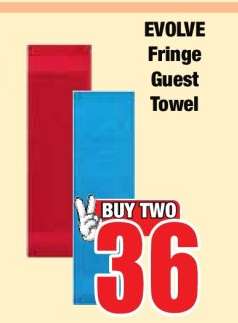 EVOLVE Fringe Guest Towel