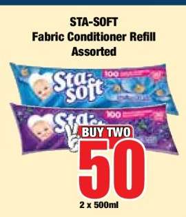 STA-SOFT Fabric Conditioner Refill Assorted