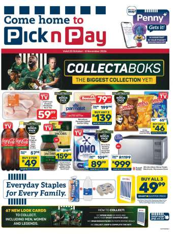 Pick n Pay catalogue  - 23/10/2026 - 08/11/2026.