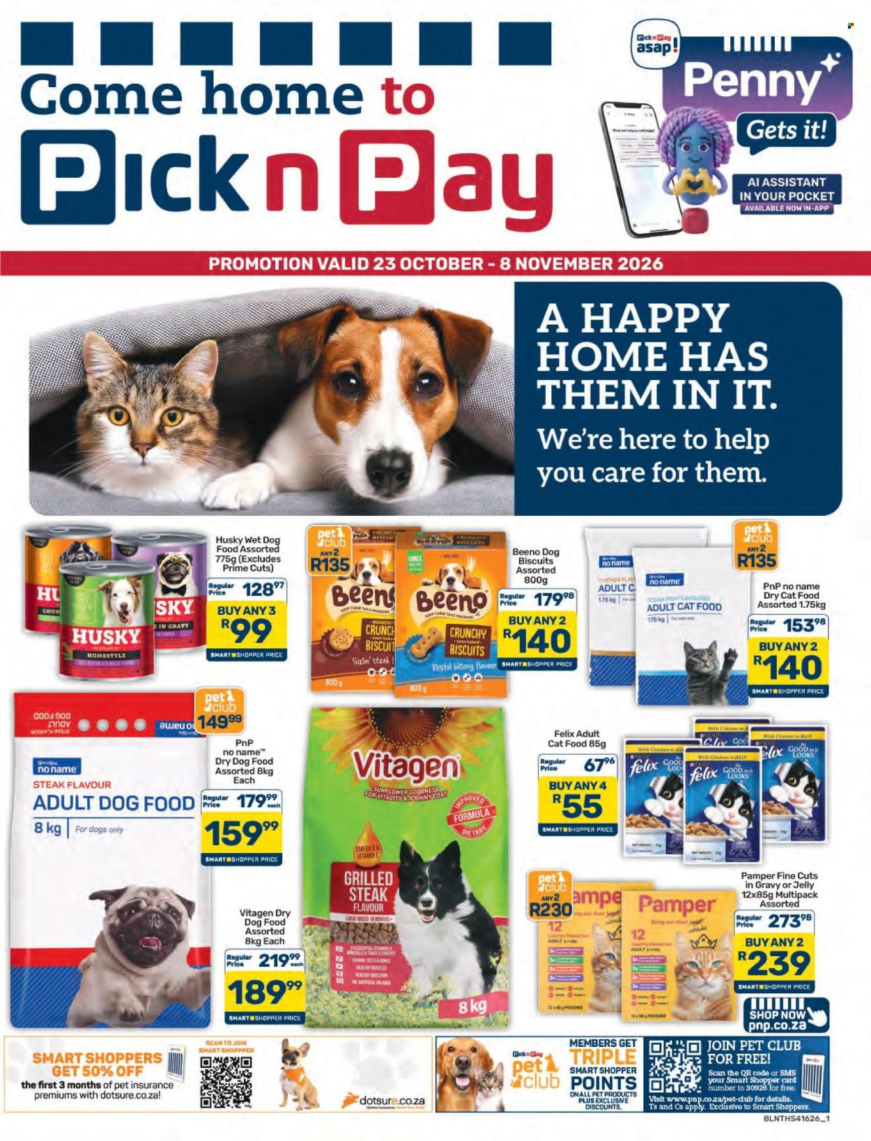 Pick n Pay specials - 23/10/2026 - 08/11/2026. Page 1