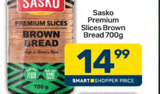 Sasko Premium Slices Brown Bread 700g