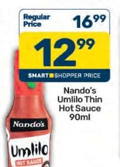 Nando’s Umlilo Thin Hot Sauce 90ml