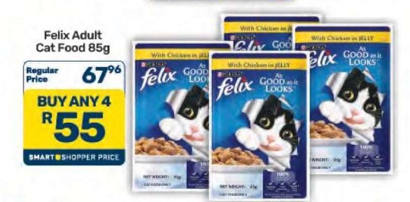 Felix Adult Cat Food 85g