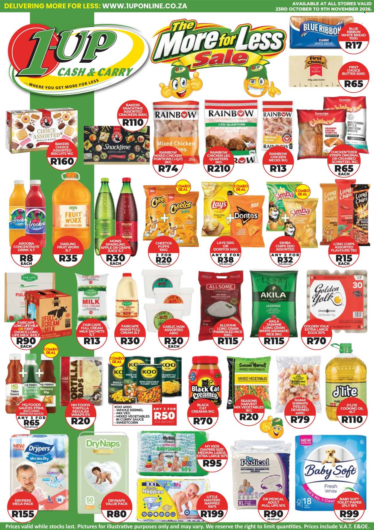 1UP Cash & Carry specials - 23/10/2026 - 09/11/2026. Page 1
