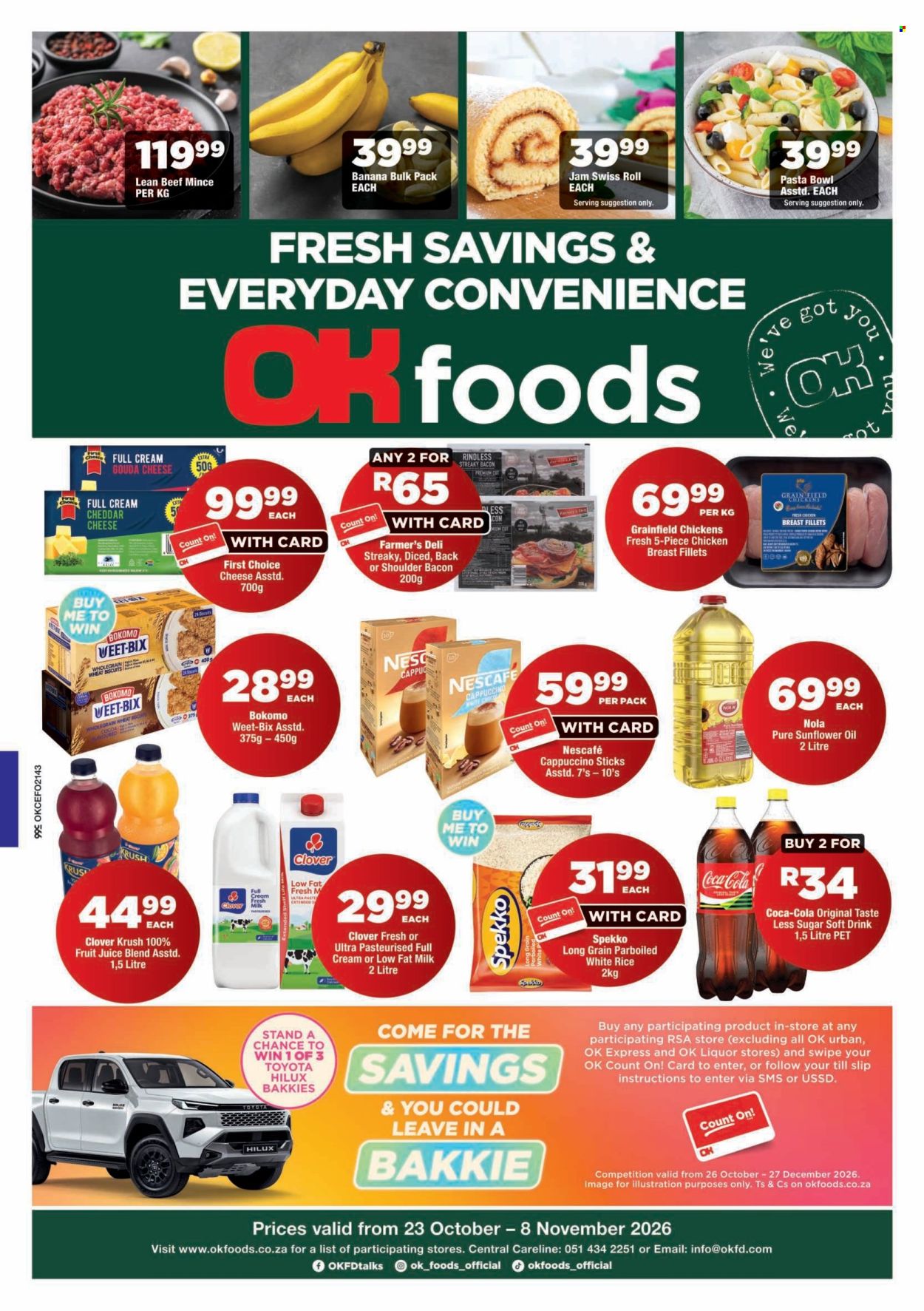 OK Foods specials - 23/10/2026 - 08/11/2026. Page 1