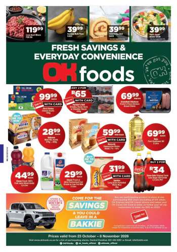 OK Foods catalogue  - 23/10/2026 - 08/11/2026.