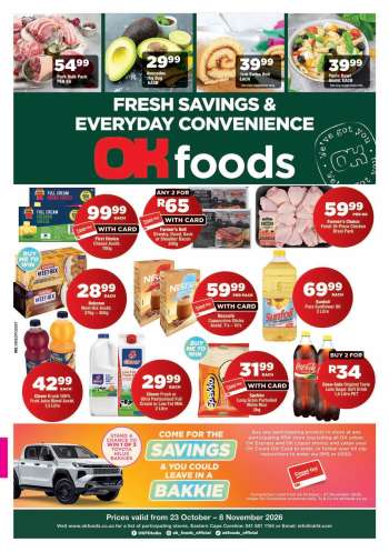 OK Foods catalogue  - 23/10/2026 - 08/11/2026.