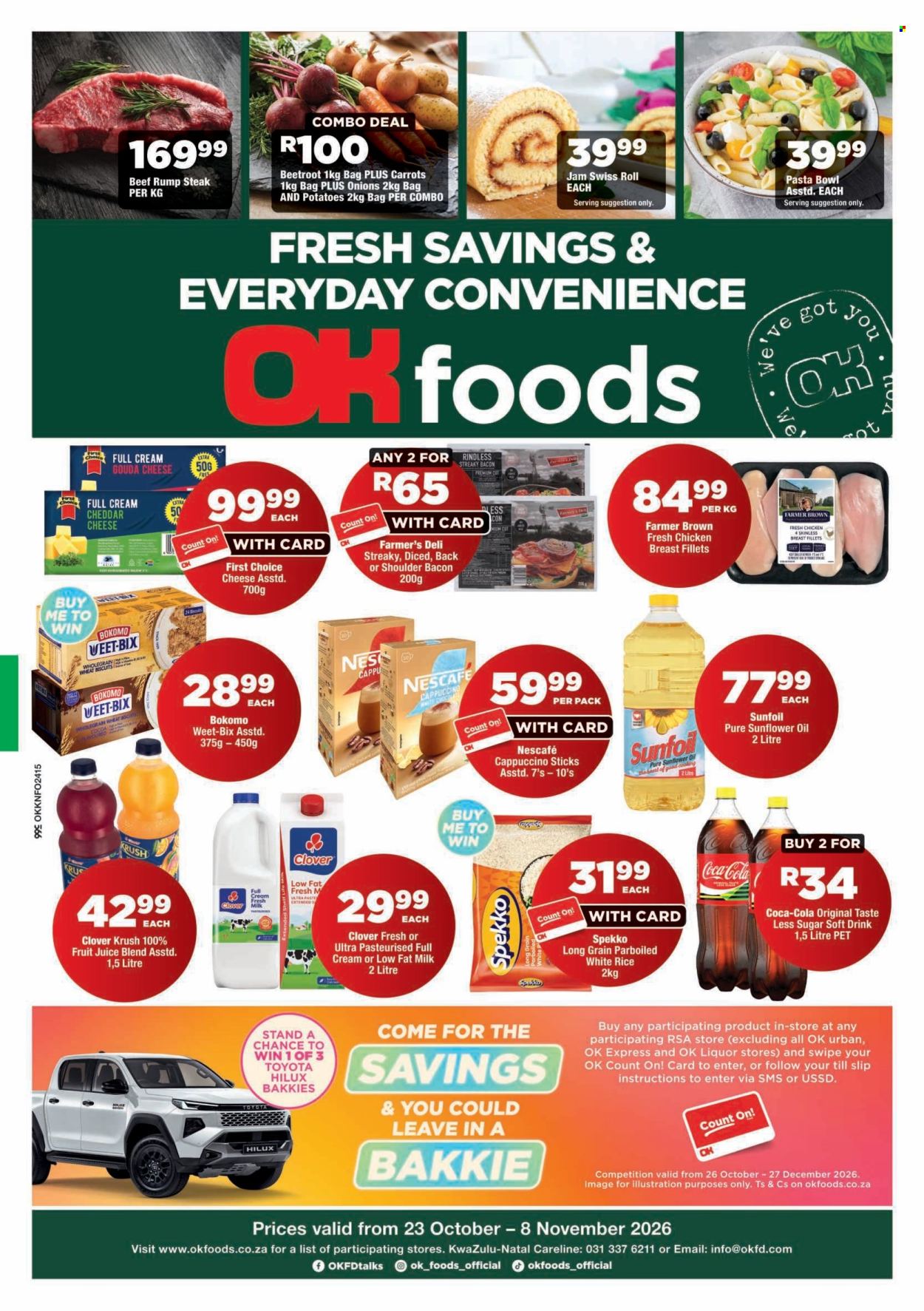 OK Foods specials - 23/10/2026 - 08/11/2026. Page 1